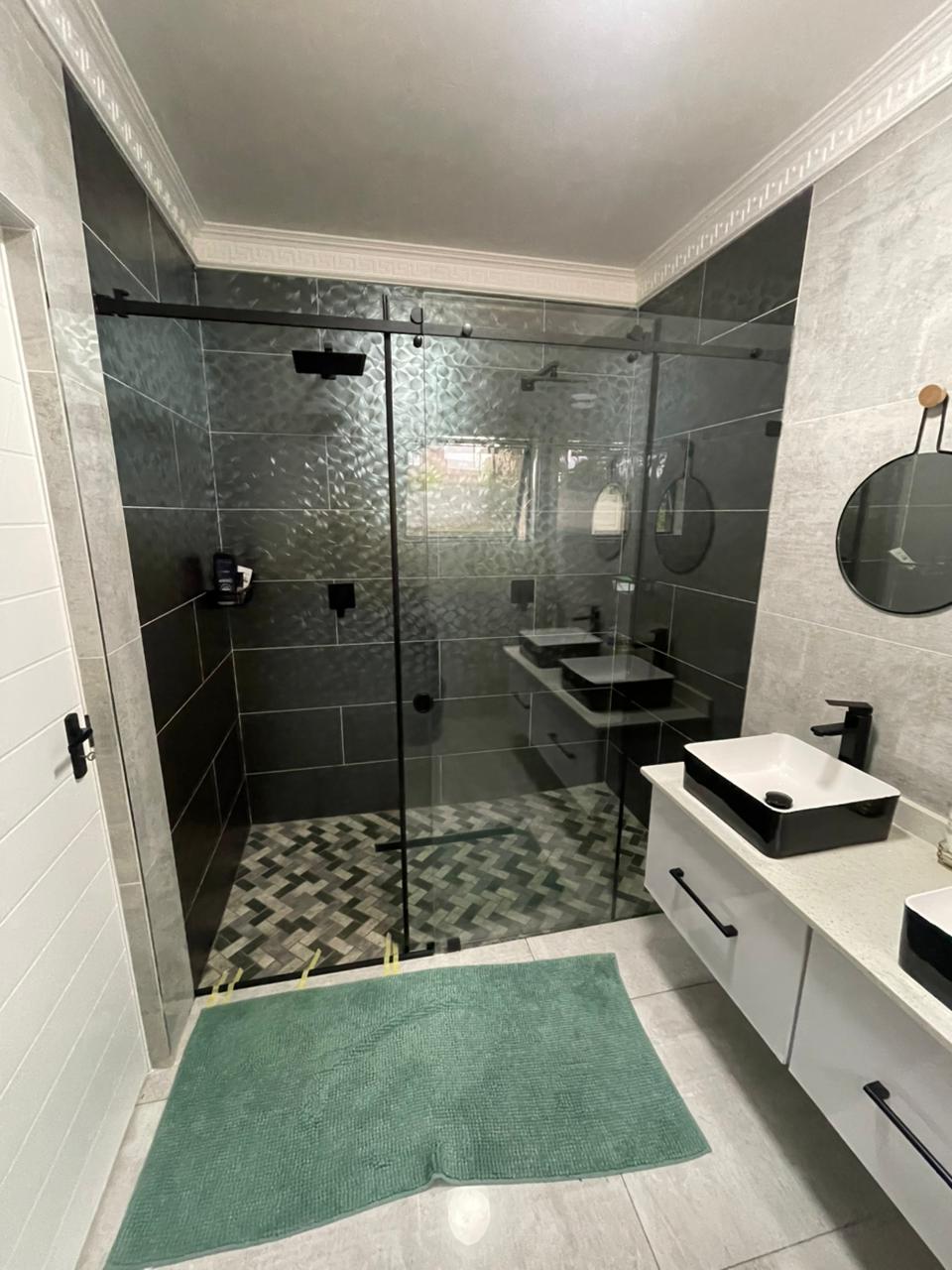 Frameless shower project